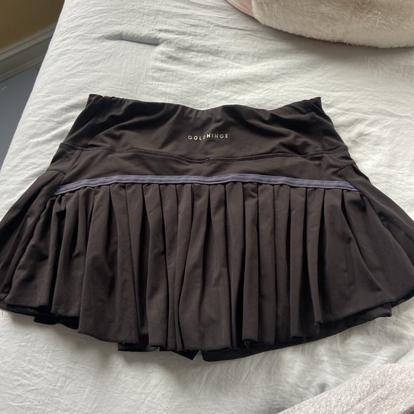 Black gold hinge skirt - Picture 2 of 3